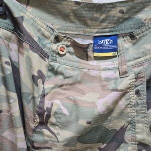 AFTCO Multicolor Camo Fishing Shorts